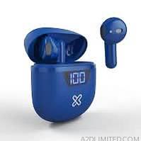 Klipxtreme wls earbuds 12hr in-ear MFR# KTE-006BL