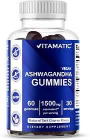 Ashwagandha 1500mg 60's (vegan gummies) - A2D LIMITED @Ashbiz