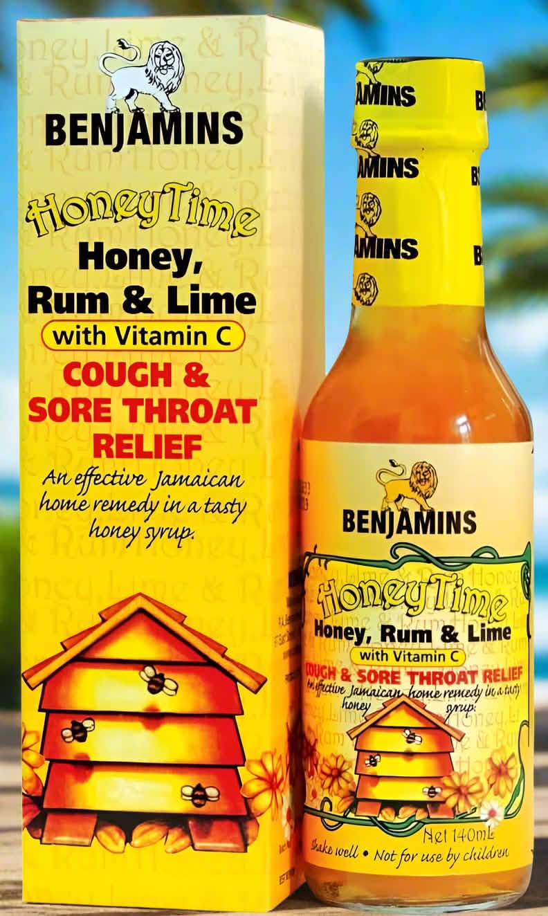 Benj Honey Time(Honey, Rum & Lime) with Vitamin C - A2D LIMITED @Ashbiz