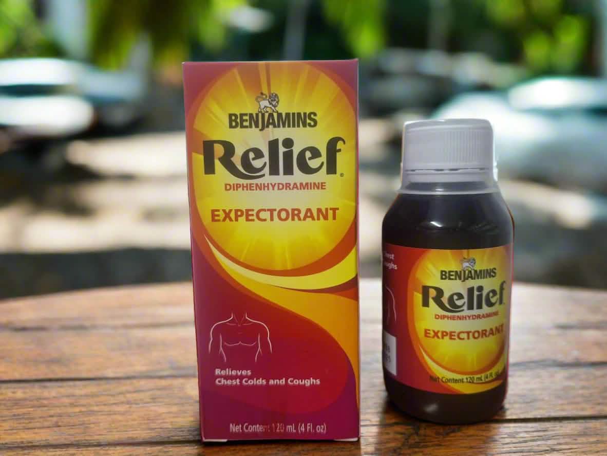 Benj Relief Expectorant 120ml - A2D LIMITED @Ashbiz