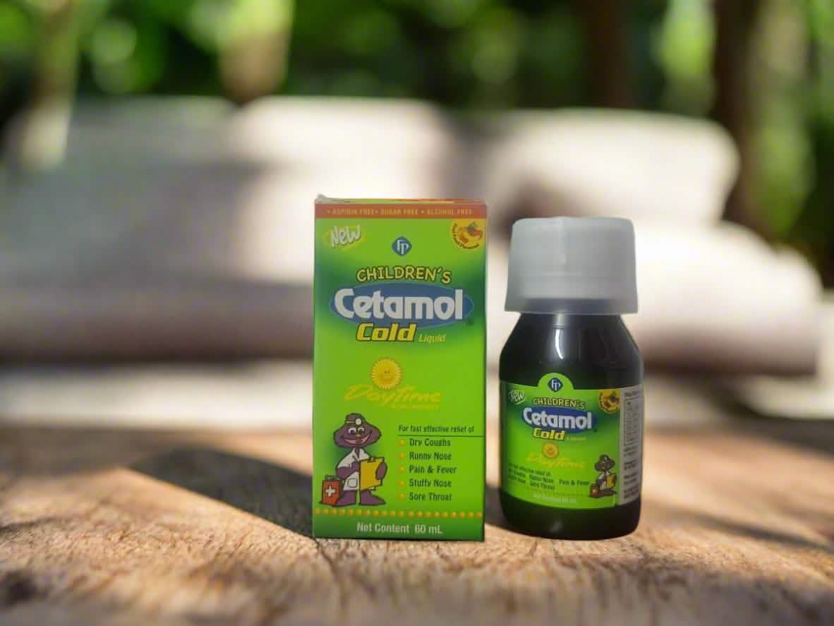 Cetamol Cold liquid (daytime) 60 ml - A2D LIMITED @Ashbiz
