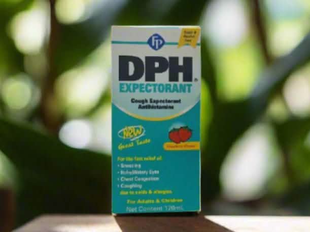 DPH expectorant Adult 120 ML - A2D LIMITED @Ashbiz