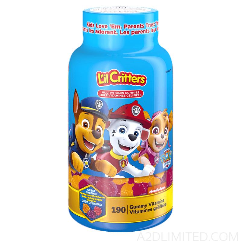 Lil Critters Multivitamin Gummies 60's - A2D LIMITED @Ashbiz