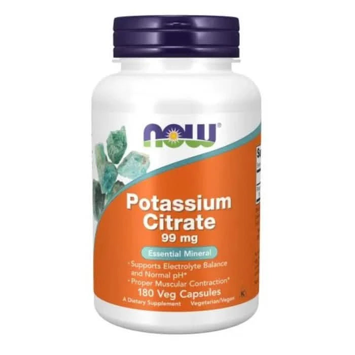 Now Potassium Citrate 99mg Capsule 180's - A2D LIMITED @Ashbiz