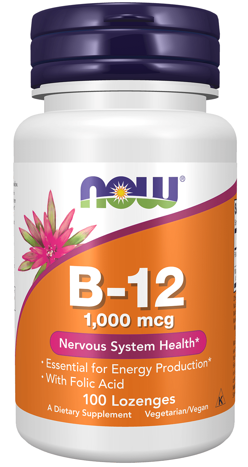 Now Vitamin B12 1000mg Lozenges 100's - A2D LIMITED @Ashbiz