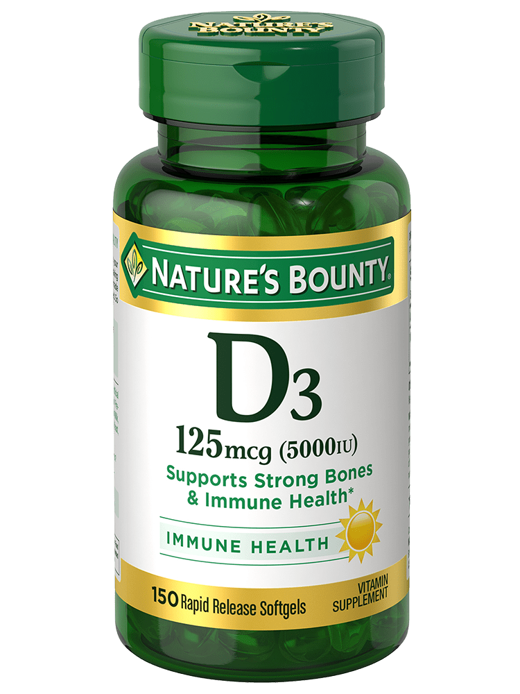 Vitamin D3 125mcg * 150's (NB) - A2D LIMITED @Ashbiz
