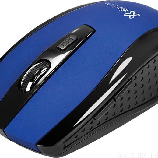 Wireless Blue Mouse KMW - 340BL by KlipX - A2D LIMITED @Ashbiz