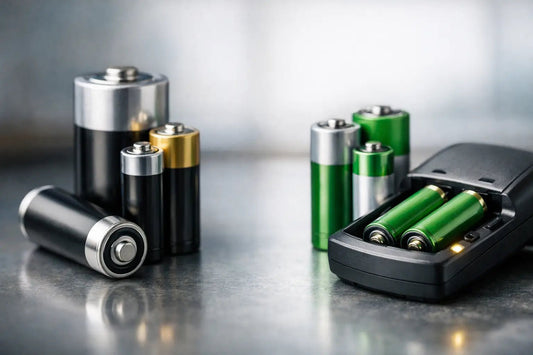 Alkaline vs Rechargeable Batteries Compared - A2D LIMITED @Ashbiz