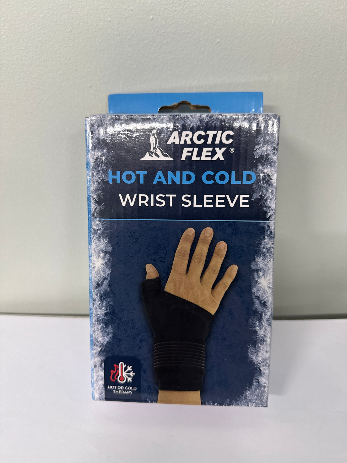 Hot and Cold Wrist Sleeve(Small, Black)Arctic Flex