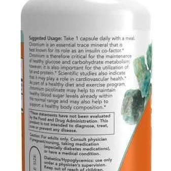 Chromium Picolinate 200 mcg * 100 (Now )