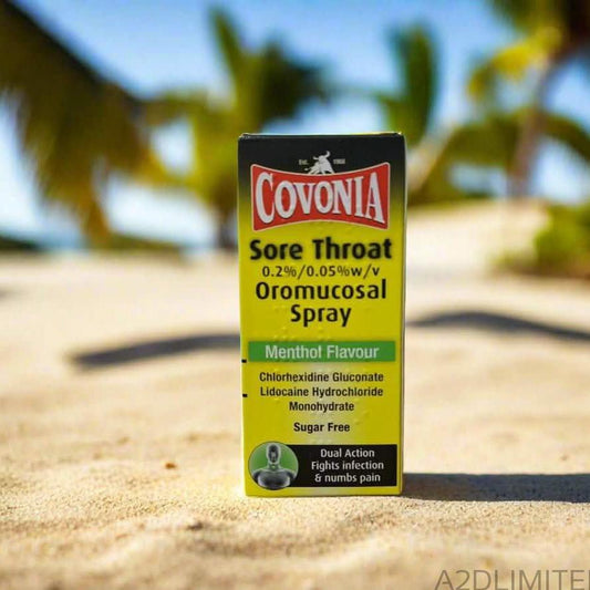 Covonia throat spray menthol flavour