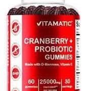 Cranberry Probiotic Gummies 60's