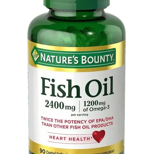 Fish Oil 2400mg * 90 Softgels (Nature's Bounty)