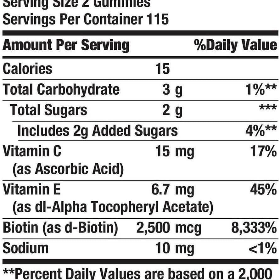 Hair, Skin & Nails Gummies * 80 (Nature's Bounty)