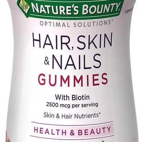 Hair, Skin & Nails Gummies * 80 (Nature's Bounty)