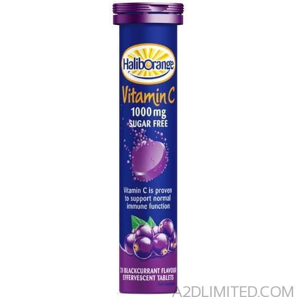 Haliborange Vitamin C 1000mg Effervescent Grape Sugar Free 20's