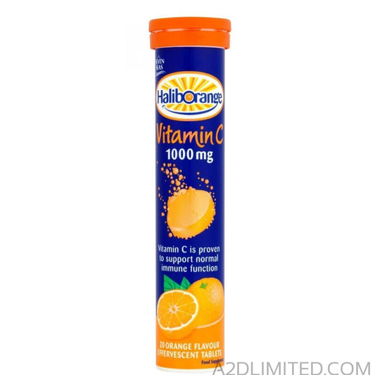Haliborange Vitamin C 1000mg Effervescent Orange 20's