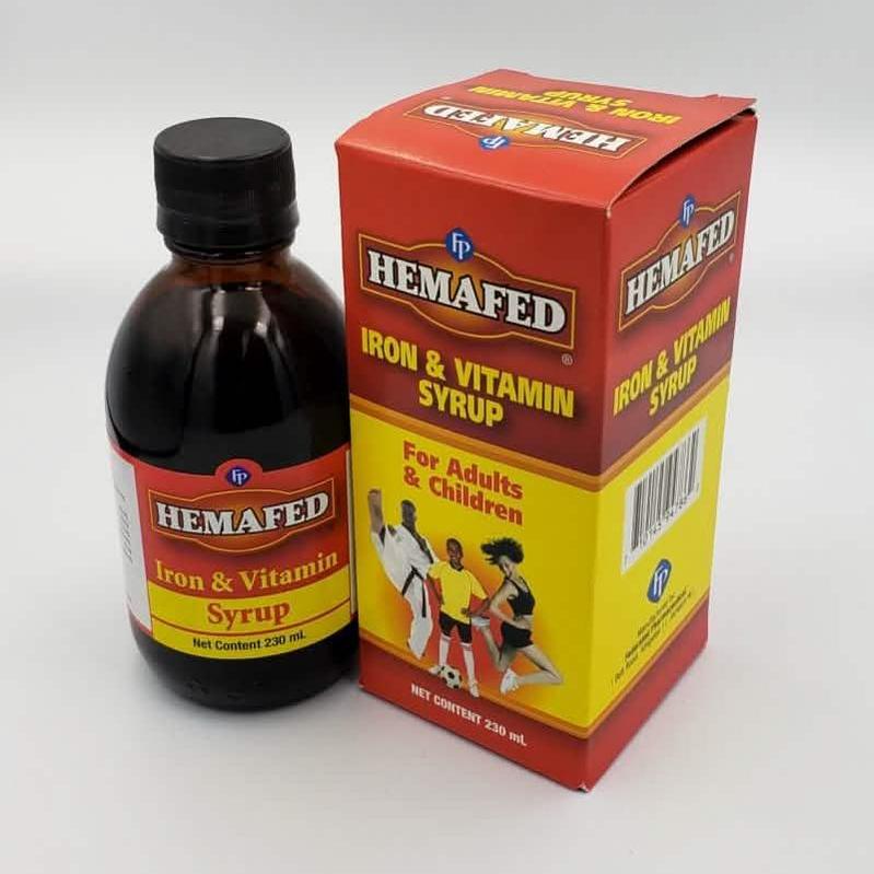 Hemafed Iron & Vitamin Syrup 230ml