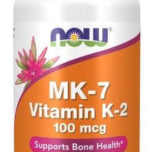 MK-7 (Vitamin K2) 100mcg capsules * 60 (Now )
