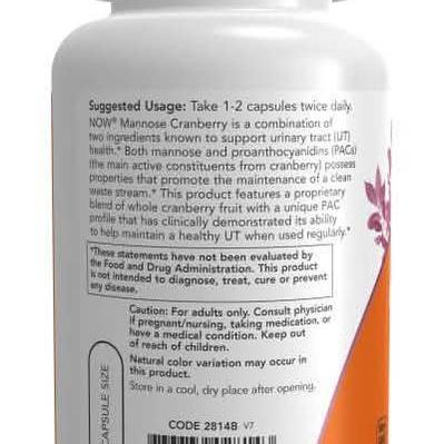 Mannose Cranberry (Now) 90 Capsule