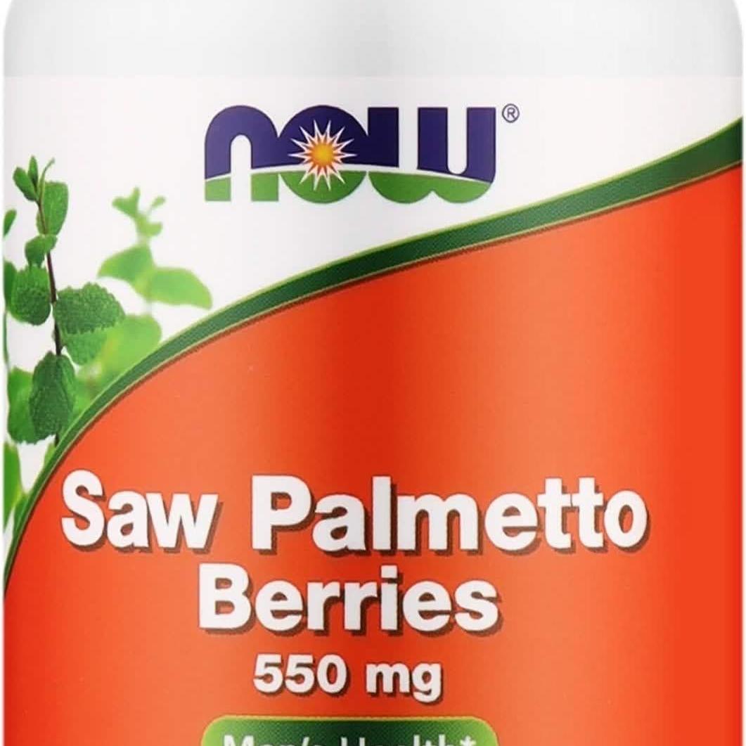Now Saw Palmetto Berries 550mg Capsules 100's