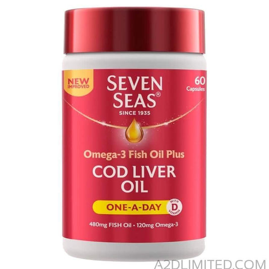 Seven Seas Cod Liver Oil Once-A-Day 60's