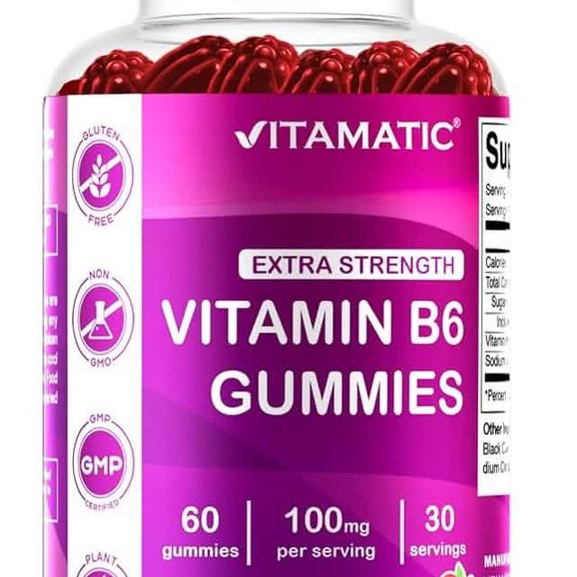 Vitamin B6 100mcg gummies 60's