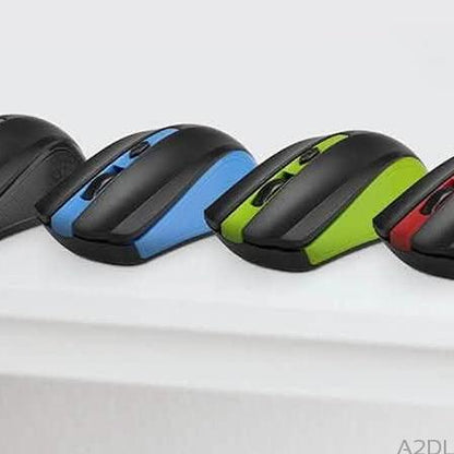 XTECH MOUSE WLS 2.4 GHZ 4-BUTTON MFR# XTM-310BL
