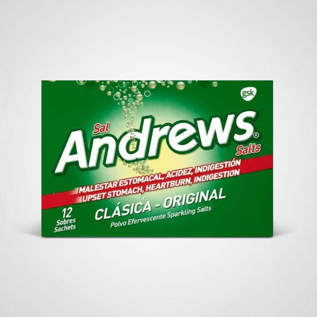 Andrews Salts Original 12 Sachet - A2D LIMITED @Ashbiz