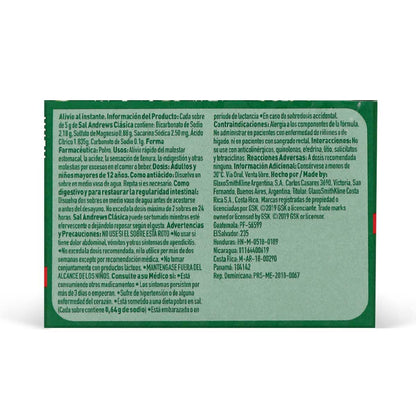 Andrews Salts Original 12 Sachet - A2D LIMITED @Ashbiz