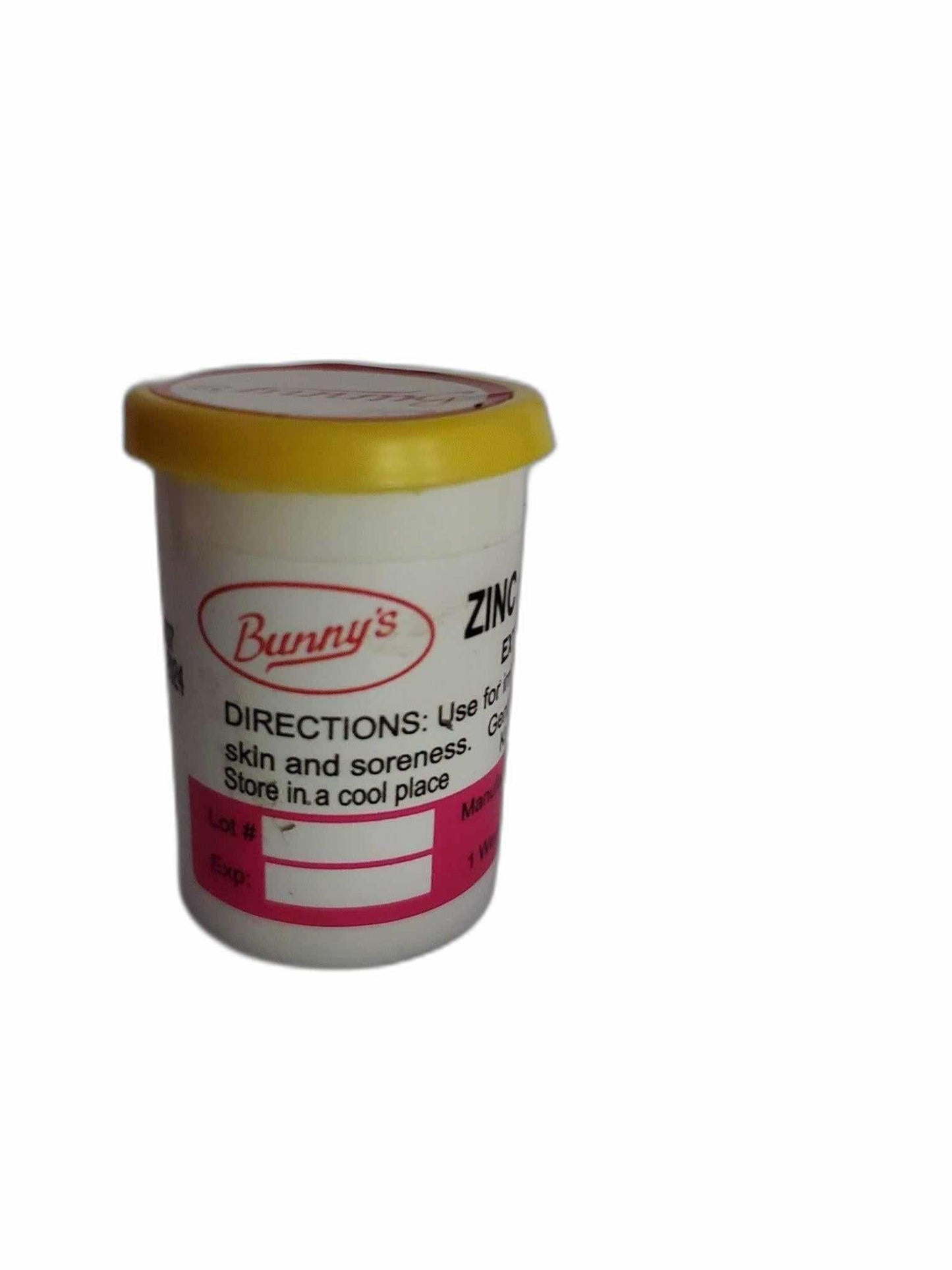 Bunny’s Zinc & Castor Oil 28g - A2D LIMITED @Ashbiz