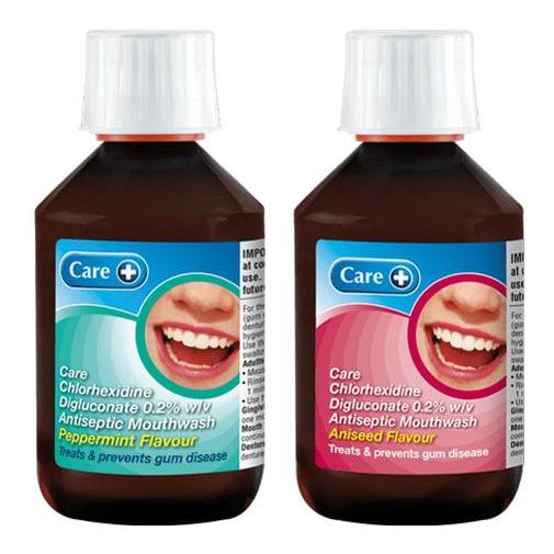 Care Chlorhexidine 0.2 % mouthwash 300ml - A2D LIMITED @Ashbiz