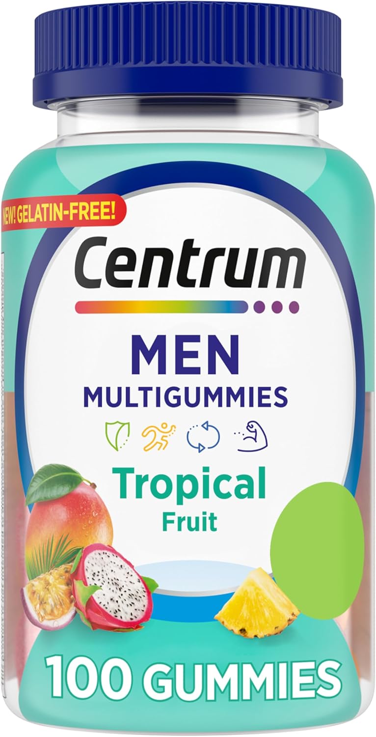 Centrum Men's Multivitamin Gummies 100's - A2D LIMITED @Ashbiz