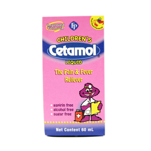 Cetamol Children Liquid(60ml) - A2D LIMITED @Ashbiz