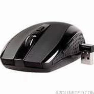 KlipX Wireless Mouse: KMW - 340BK - A2D LIMITED @Ashbiz