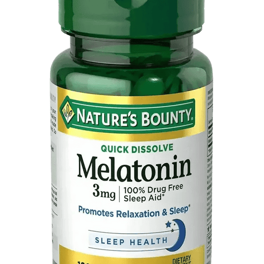 Melatonin 3mg * 120 tablets (Nature's Bounty) - A2D LIMITED @Ashbiz