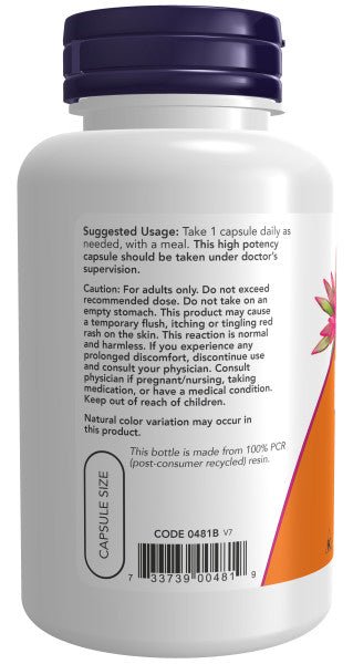 Niacin 500 mg *100 (Now ) - A2D LIMITED @Ashbiz