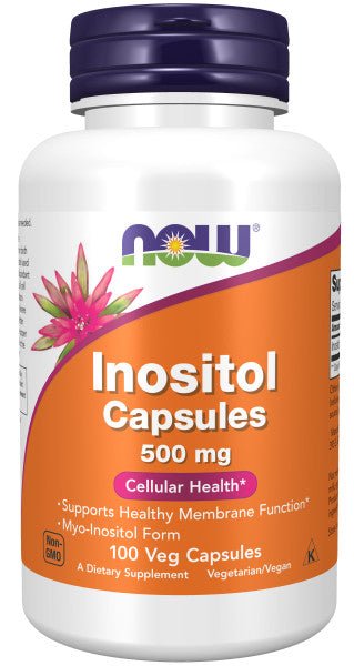 Now Inositol 500mg Capsule (100's) - A2D LIMITED @Ashbiz