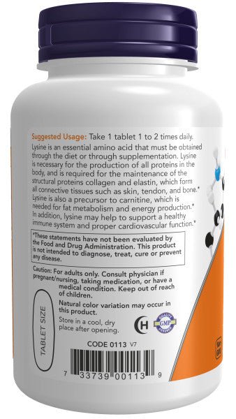 Now L - Lysine 1000 mg * 100 - A2D LIMITED @Ashbiz