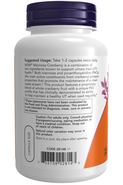 Now Mannose Cranberry - A2D LIMITED @Ashbiz