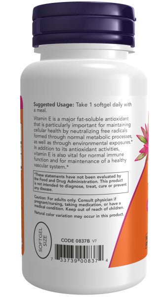 Now Vitamin E - 400 * 50 - A2D LIMITED @Ashbiz