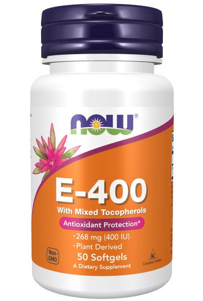 Now Vitamin E - 400 * 50 - A2D LIMITED @Ashbiz