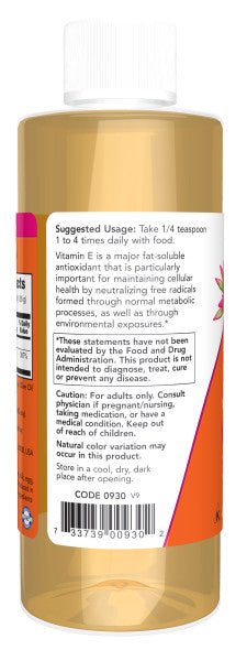 Now Vitamin E - Oil * 118 ml - A2D LIMITED @Ashbiz