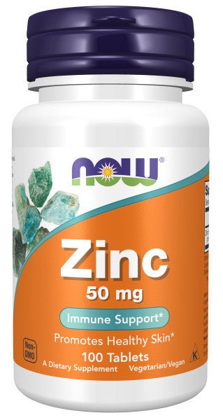 Now Zinc 50 mg * 100 - A2D LIMITED @Ashbiz