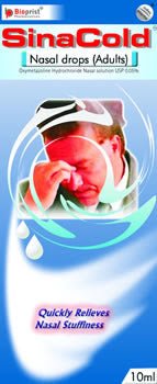 SinaCold Nasal Drops - A2D LIMITED @Ashbiz