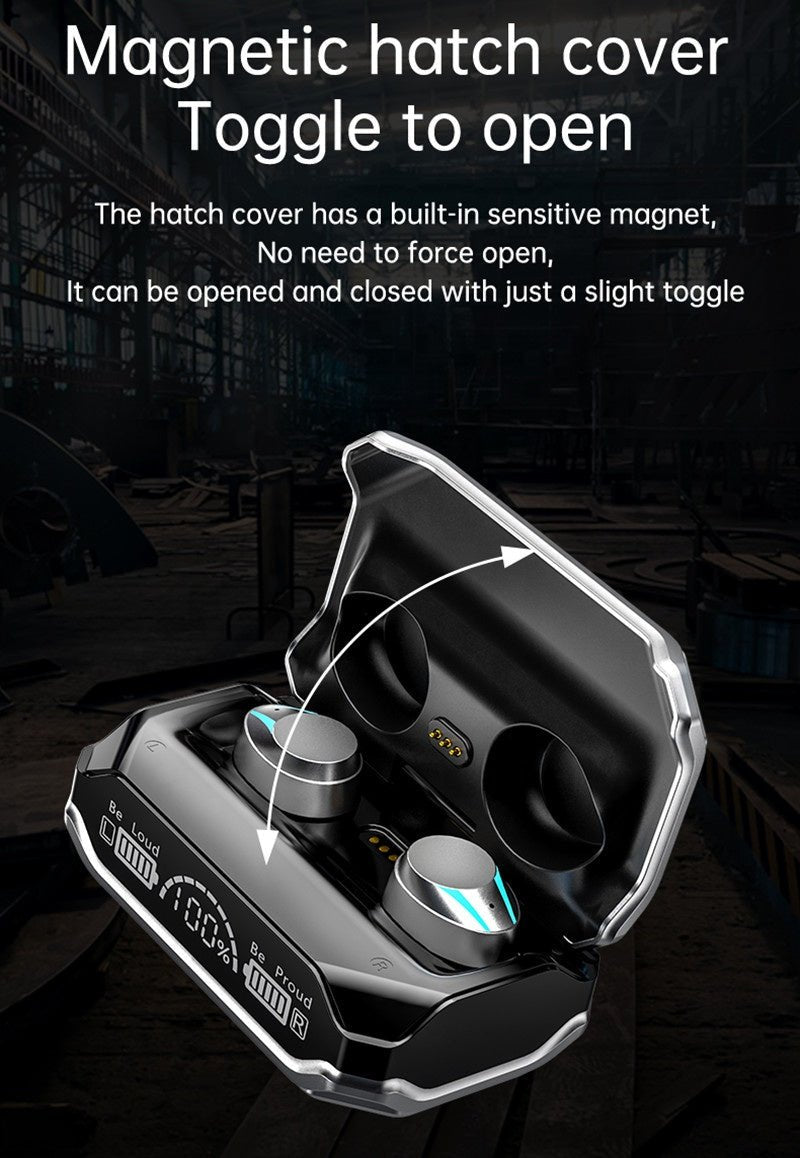 TWS V5.3 True Wireless Headset with Digital Indicator - A2D LIMITED @Ashbiz