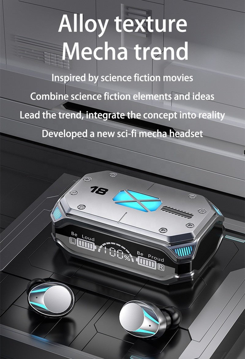 TWS V5.3 True Wireless Headset with Digital Indicator - A2D LIMITED @Ashbiz
