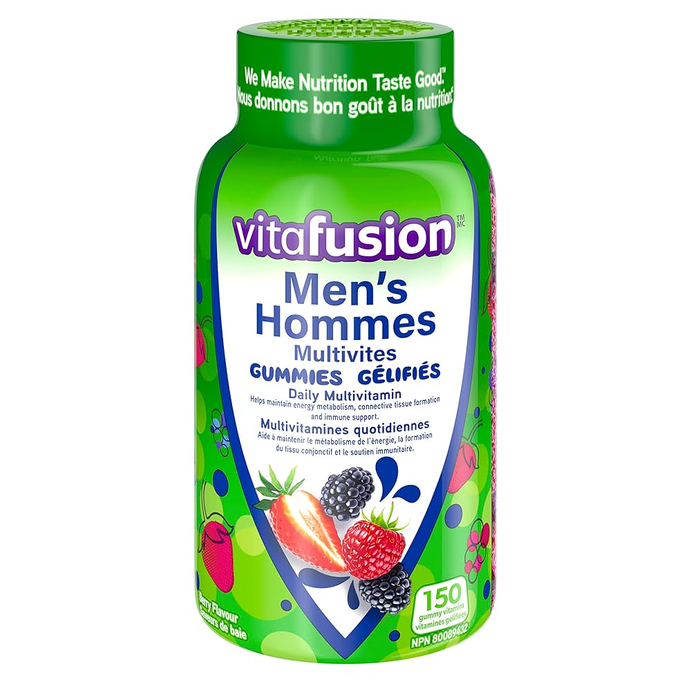 Vitafusion Men's Multivitamin Gummies 150's - A2D LIMITED @Ashbiz