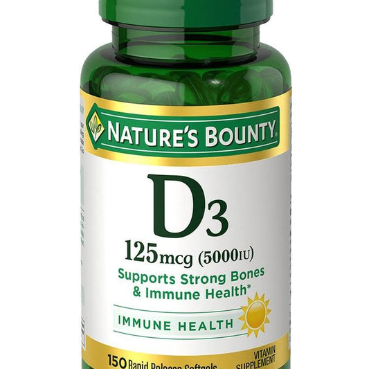 Vitamin D3 125mcg * 150's (NB) - A2D LIMITED @Ashbiz