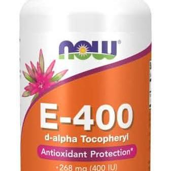 Vitamin E - 400: High Potency 100 Softgels (Now) - A2D LIMITED @Ashbiz